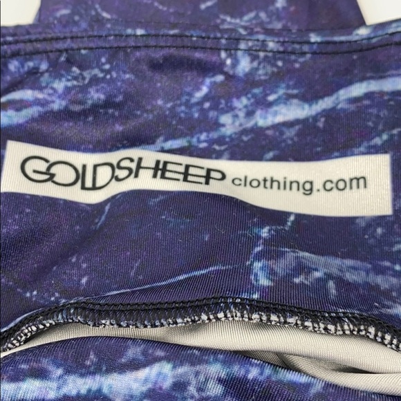 Goldsheep Legging Blue Marble size XS - Picture 4 of 7